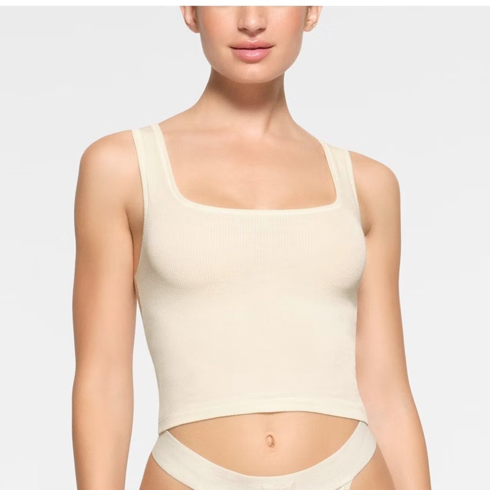 SKIMS Cotton Rib Tank